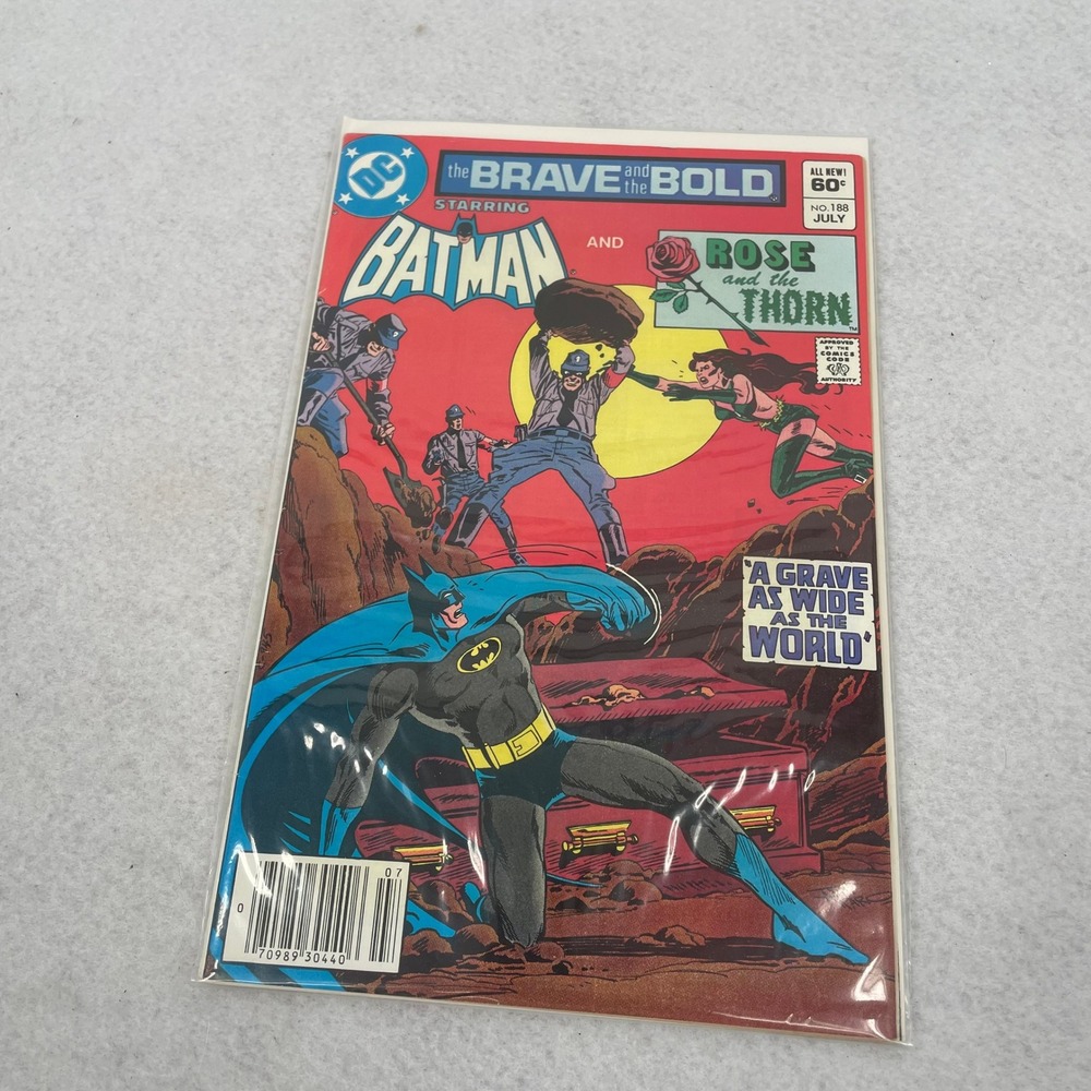 The Brave and Bold 188 Batman and Rose and the Thorn‎ DC Comics 1982 Bronze Age
